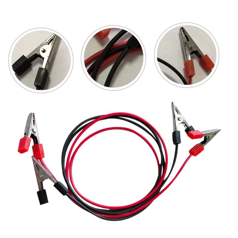 2pcs 30cm Alligator Clip Test Leads Flexible Insulated Cables for Physics Electrical Experiments - Image 3